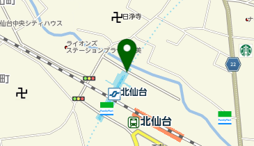 17.北仙台駅 (ドコモ・バイクシェア)の地図画像