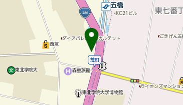 24.仙台福祉プラザ (ドコモ・バイクシェア)の地図画像