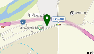 26.宮城県美術館 (ドコモ・バイクシェア)の地図画像