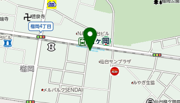 32.仙台サンプラザ (ドコモ・バイクシェア)の地図画像