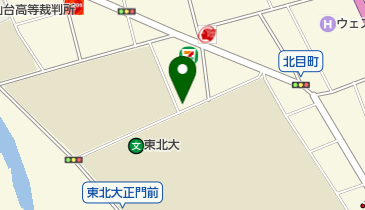 33.東北大学片平キャンパス (ドコモ・バイクシェア)の地図画像