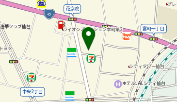 39.花京院スクエア・緑地 (ドコモ・バイクシェア)の地図画像