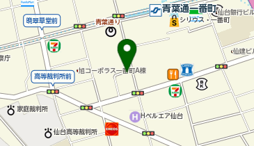 66.仙台太陽生命ビル (ドコモ・バイクシェア)の地図画像