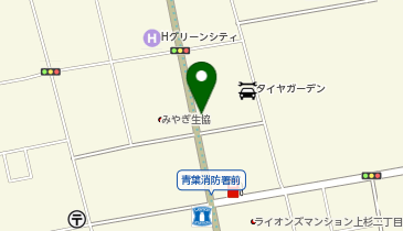 95.プラウドタワー仙台勾当台通 (ドコモ・バイクシェア)の地図画像