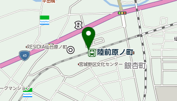 96.宮城野区役所 (ドコモ・バイクシェア)の地図画像