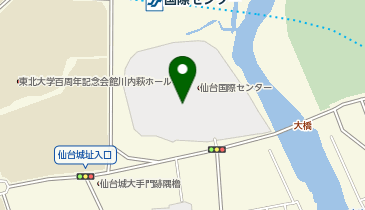 103.仙台国際センター (ドコモ・バイクシェア)の地図画像