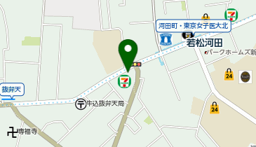 D4-07.新宿余丁町ビル (ドコモ・バイクシェア)の地図画像