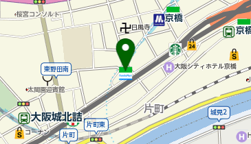 G-15.ファミリーマート京橋駅西店 (ドコモ・バイクシェア)の地図画像