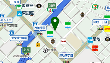 B3-18.銀座松竹スクエア (ドコモ・バイクシェア)の地図画像