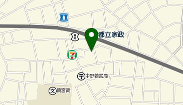 N1-04.都立家政南駐輪場 (ドコモ・バイクシェア)の地図画像