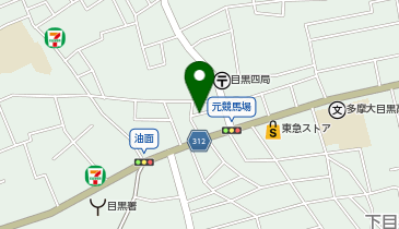 J1-41.CASSIA目黒 (ドコモ・バイクシェア)の地図画像