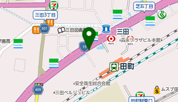 C1-72.新田町ビル (ドコモ・バイクシェア)の地図画像