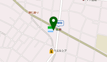 K1-106.ファミリーマート上池台夫婦坂店 (ドコモ・バイクシェア)の地図画像