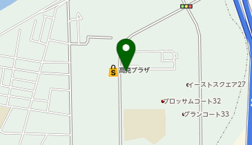 J-15.UR高見フローラルタウン6番街 (ドコモ・バイクシェア)の地図画像