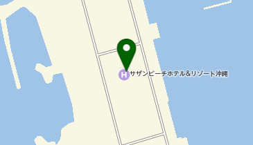 04.サザンビーチホテル&リゾート沖縄 (ドコモ・バイクシェア)の地図画像