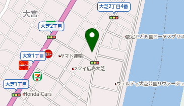 077.ファミリーマート大芝二丁目店 (ドコモ・バイクシェア)の地図画像