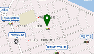 115.ファミリーマート上東雲町店 (ドコモ・バイクシェア)の地図画像