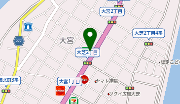 117.ファミリーマート広島大宮店 (ドコモ・バイクシェア)の地図画像