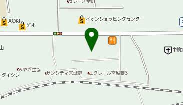 117.アクロスプラザ仙台幸町 (ドコモ・バイクシェア)の地図画像