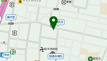106.ファミリーマート代官町東店 (カリテコバイク)の地図画像
