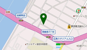 119.ダイハツ広島 観音店 (ドコモ・バイクシェア)の地図画像