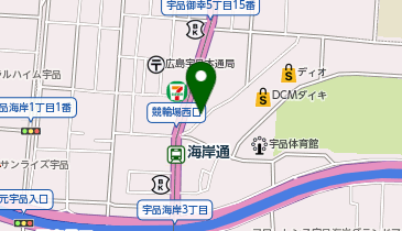 121.ファミリーマート宇品神田店 (ドコモ・バイクシェア)の地図画像