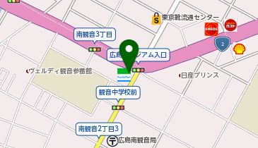 123.ファミリーマート南観音三丁目店 (ドコモ・バイクシェア)の地図画像