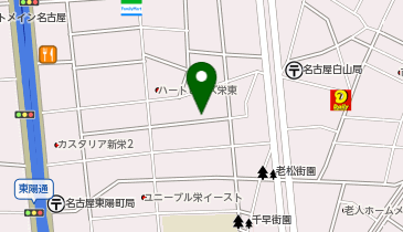129.新栄第7ロイヤルマンション (カリテコバイク)の地図画像