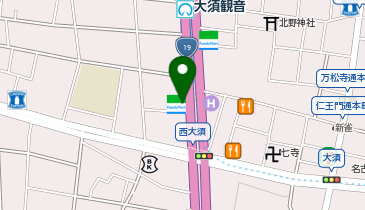 126.ファミリーマート大須一丁目店 (カリテコバイク)の地図画像