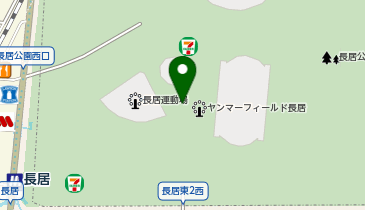 R-20.長居公園 駐輪場内 (ドコモ・バイクシェア)の地図画像