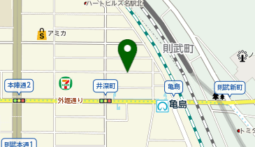 133.愛知韓国人会館 (カリテコバイク)の地図画像