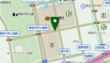 D6-29.都庁第二本庁舎前 (ドコモ・バイクシェア)の地図画像