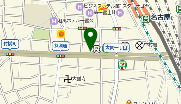 138.相鉄フレッサイン名古屋駅新幹線口 (カリテコバイク)の地図画像