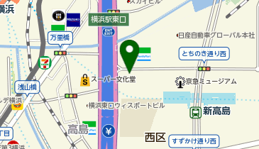 130.横濱ゲートタワー (ドコモ・バイクシェア)の地図画像
