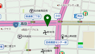 147.名鉄協商パーキング東桜第2 (カリテコバイク)の地図画像