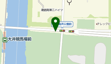 I1-93.中央海浜公園前交差点(南側) (ドコモ・バイクシェア)の地図画像