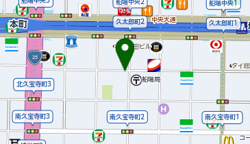 B-55. 船場エクセルビル (ドコモ・バイクシェア)の地図画像