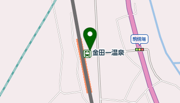 金田一温泉駅 (bikeshareポート)の地図画像