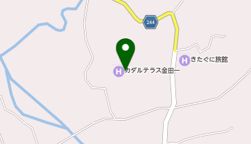 カダルテラス金田一 (bikeshareポート)の地図画像