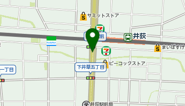 O1-02.井荻南地下自転車駐車場 (ドコモ・バイクシェア)の地図画像