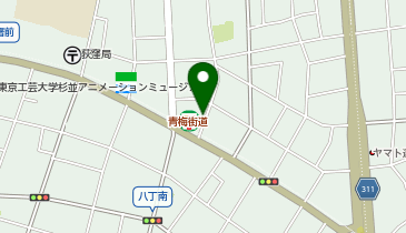 O3-03.桃井1丁目5番地 (ドコモ・バイクシェア)の地図画像