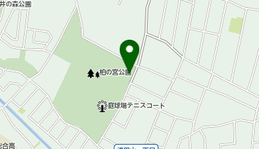 O6-04.柏の宮公園 (ドコモ・バイクシェア)の地図画像