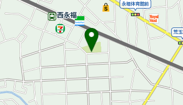 O7-01.西永福公園 (ドコモ・バイクシェア)の地図画像