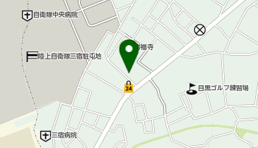 J1-48.グランドエクセル祐天寺 (ドコモ・バイクシェア)の地図画像