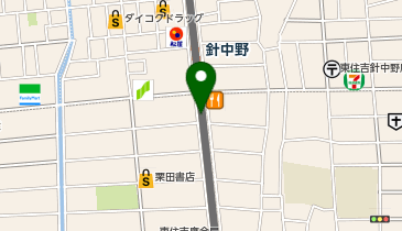 R-29.針中野駅 (ドコモ・バイクシェア)の地図画像