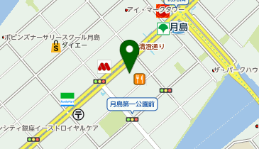 B4-24.ミュプレ月島 (ドコモ・バイクシェア)の地図画像