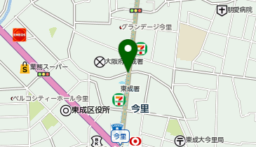 H-07.地下鉄今里駅地下駐輪場 (ドコモ・バイクシェア)の地図画像