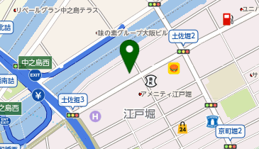 D-04.ラドゥセール中之島 (ドコモ・バイクシェア)の地図画像