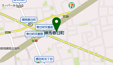 T3-01.練馬春日町駅自転車駐車場 (ドコモ・バイクシェア)の地図画像