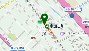【他ポートへの返却不可】08.スマート駅リンくん東加古川 (スマート駅リンくん)の地図画像